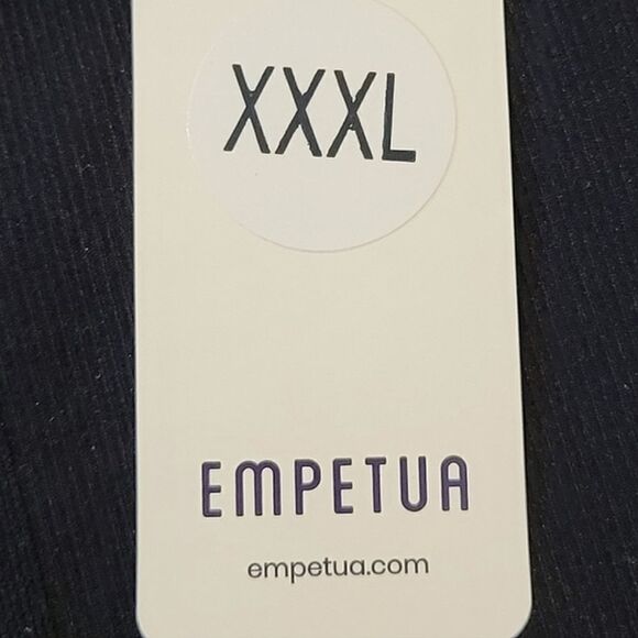 Empetua Black High Waisted Shaper Shorts Size 3X - Picture 4 of 5